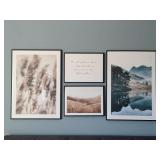 4PC FRAMED ART