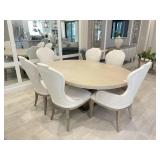 7PC DININ TABLE & CHAIRS