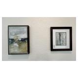 2PC ASSORTED WALL ART