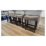 4PC COUNTER STOOLS