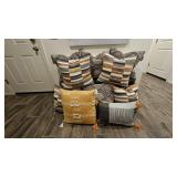 10PC ASSORTED PILLOWS