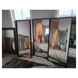 3PC LARGE WALL MIRRORS