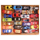 28 Hot Wheels diecast cars & trucks