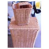 Woven laundry hamper - Desk organizer - Waste