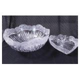 Oneida crystal rose crystal bowl - Oneida lead