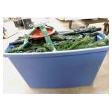 Storage tote - Artificial Christmas tree & stand