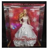 NRFB 2008 Holiday Barbie doll in box