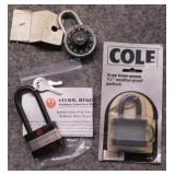 Ruger - Cole - Yale padlocks