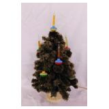 Vintage Glolite Visca cellophane Christmas tree