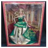 NRFB 2011 Holiday Barbie doll in box