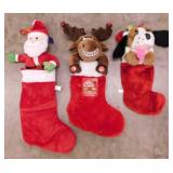 Applause Santa Claus Christmas stocking - New