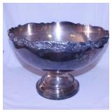 Rogers 1883 silverplate punch bowl - 2 silverplate