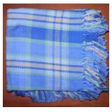 Woven plaid throw - Summer blanket