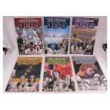 The Walking Dead comic books, volumes 1 - 6