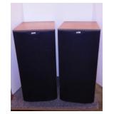 Pair of B&W England speakers, 9" x 11" x 19"