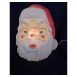 1968 Empire Christmas Santa Claus face blow mold,