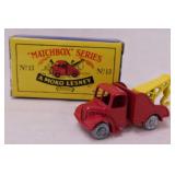 1992 Matchbox 1:75 scale diecast tow truck