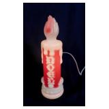 1970 Empire Christmas Noel candle blow mold,