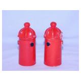 Artmark ceramic salt & pepper shakes, 4"