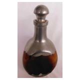 Vintage Royal Holland Daalderop pewter & amber