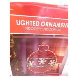 Lighted indoor / outdoor Christmas tree in box