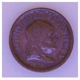 Civil War token Benjamin Franklin New York Army