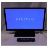 ProScan 19" TV DVD combo television w/ remote &