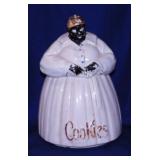 Vintage McCoy Black Americana Mammy cookie jar