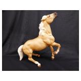 Breyerfest Turbo Palomino Rearing Mustang