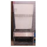 Retail store display shelf unit, 30" x 16" x 60"