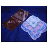 37 vintage handkerchiefs hankies of various sizes