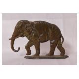 Antique cast iron elephant, 2" tall