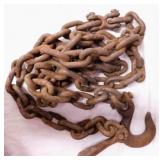 Heavy duty chain w/ hooks