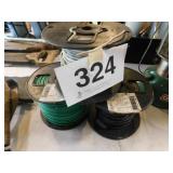 Three rolls of 12 gauge. Solid core copper wire -