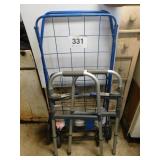 Metal folding shopping cart - aluminum folding