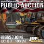 NATIONAL ONLINE ONLY CONSTRUCT, AG, AND TRANSP AUCTION- BEGINS CLOSING JULY 16TH AT 10AM CT