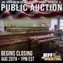 ONE OWNER ONLINE AUCTION FOR BURTS GARAGE - ANDERSON, SC- BEGINS CLOSING AUGUST 20TH AT 1PM ET