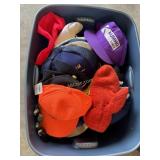 Box of hats and gloves