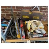 box of Wiper Blades, Cargo Net, Mower blades,