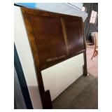 Queen Size Mahogany Headboard, Stearns and Foster