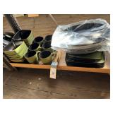 24 pc. Home Trends Dinnerware Set (Green), 2-