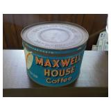 Maxwell House Coffee Tin