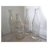 4 Vintage Fawn bottles