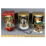 (3) Xmas Figural Ornaments MIB