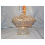 Fostoria covered candy dish