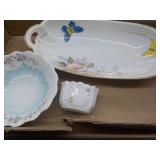 Hand pted decorative dishes