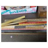 Advertising Rulers & Yard Sticks 12-48"