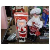 2 Santa Figures 16 & 21", 1=Animated