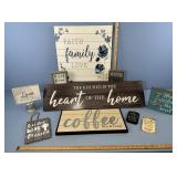 Large Wooden Wall Decor Signs Nice Home Decor!