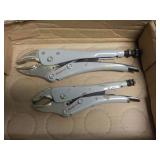 2 Snap On locking pliers